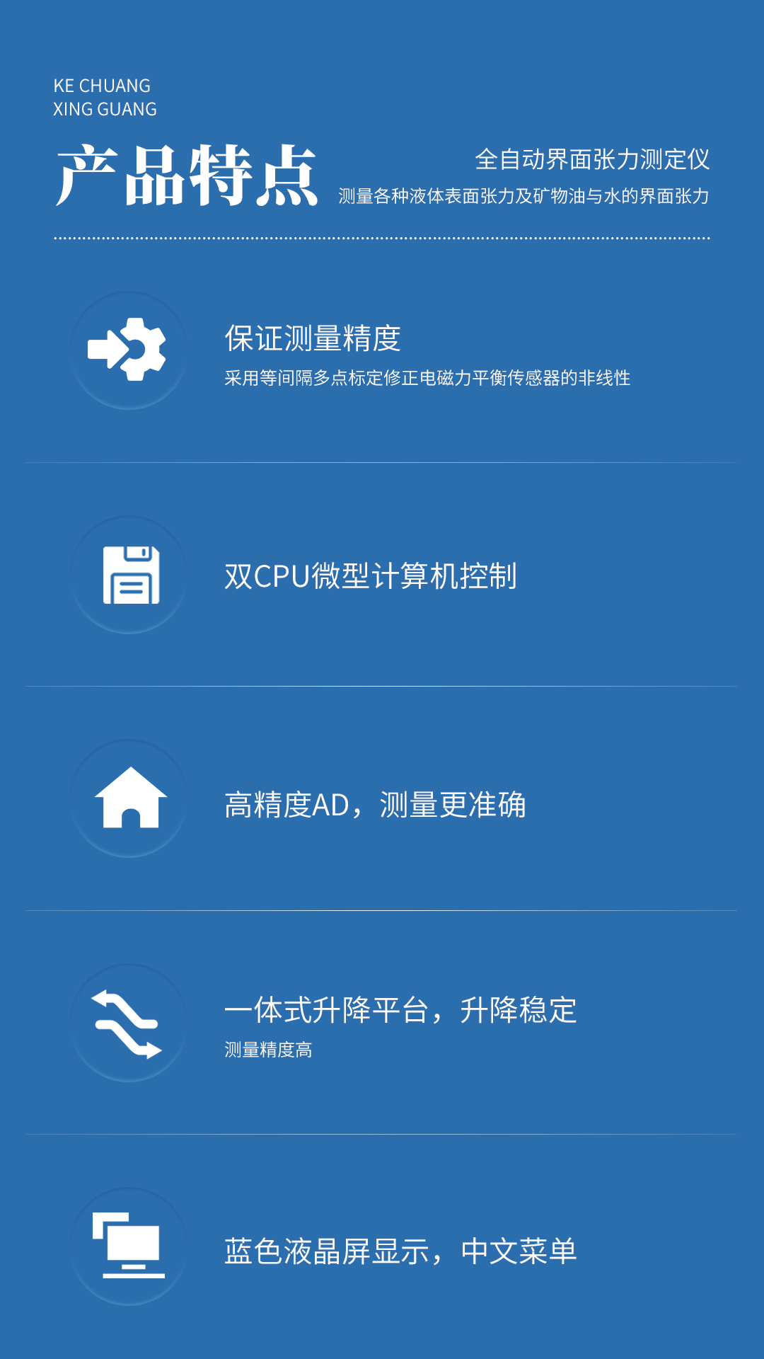 XG633 全自动界面张力测定仪